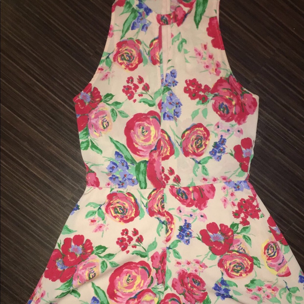 EVERLY floral print romper